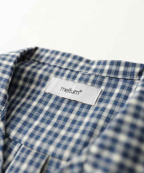 meltum(メルタム)の「【meltum/メルタム】FISHING OPEN COLLAR SHIRTS S/S - フィッシングオープンカラーシャツ S/S(シャツ/ブラウス・メンズ・ブルー/グリーン・FREE)」の17枚目の写真