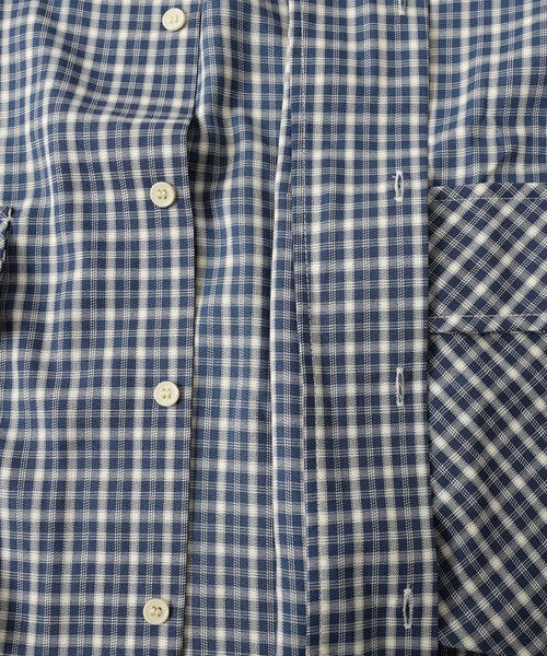 meltum(メルタム)の「【meltum/メルタム】FISHING OPEN COLLAR SHIRTS S/S - フィッシングオープンカラーシャツ S/S(シャツ/ブラウス・メンズ・ブルー/グリーン・FREE)」の9枚目の写真