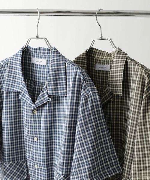 meltum(メルタム)の「【meltum/メルタム】FISHING OPEN COLLAR SHIRTS S/S - フィッシングオープンカラーシャツ S/S(シャツ/ブラウス・メンズ・ブルー/グリーン・FREE)」の18枚目の写真