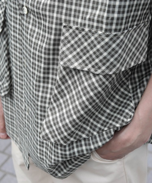 meltum(メルタム)の「【meltum/メルタム】FISHING OPEN COLLAR SHIRTS S/S - フィッシングオープンカラーシャツ S/S(シャツ/ブラウス・メンズ・ブルー/グリーン・FREE)」の5枚目の写真