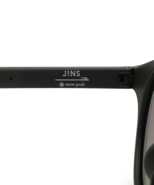 Snow Peak(スノーピーク)の「JINS × Snow Peak Rubber Sunglasses Matte (Boston)(サングラス・メンズ・カーキ/ブラウン・ONE)」の7枚目の写真
