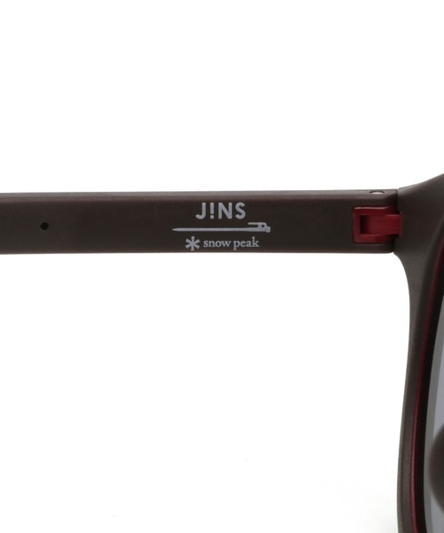 Snow Peak(スノーピーク)の「JINS × Snow Peak Rubber Sunglasses Matte (Boston)(サングラス・メンズ・カーキ/ブラウン・ONE)」の14枚目の写真