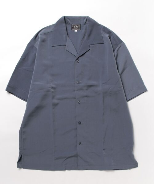 BIG MIKE(ビッグマイク)の「BIG MIKE ビックマイク/ airy open collar ss shirt 半袖オープンカラーシャツ 102325530(シャツ/ブラウス・メンズ・ブルー系その他/ブラック/サンドベージュ・X-LARGE/MEDIUM/LARGE/XX-LARGE)」の20枚目の写真