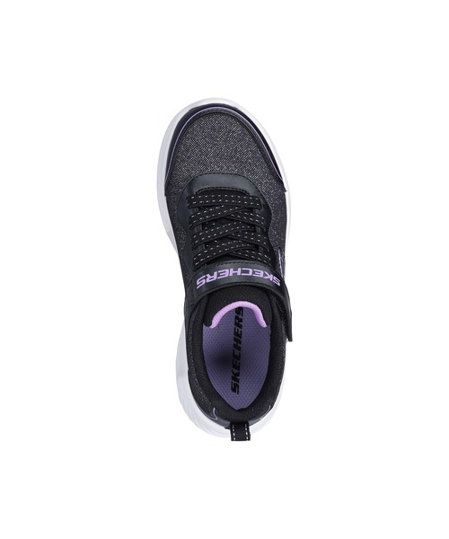 SKECHERS(スケッチャーズ)の「SKECHERS BOUNDER - GIRLY GROOVE / スケッチャーズ バウンダー - ガーリー グルーヴ(スニーカー・キッズ・ネイビー/ブラック/グレー/ライトピンク・18cm/19cm/20cm/21cm/22cm/23cm/17cm)」の5枚目の写真