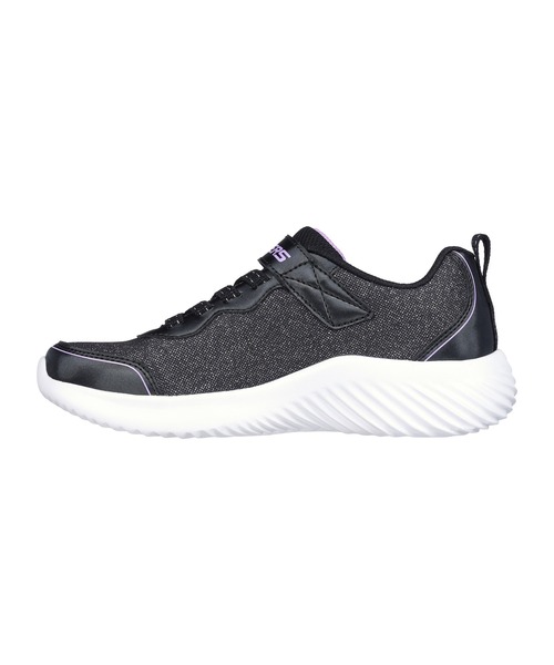 SKECHERS(スケッチャーズ)の「SKECHERS BOUNDER - GIRLY GROOVE / スケッチャーズ バウンダー - ガーリー グルーヴ(スニーカー・キッズ・ネイビー/ブラック/グレー/ライトピンク・18cm/19cm/20cm/21cm/22cm/23cm/17cm)」の7枚目の写真