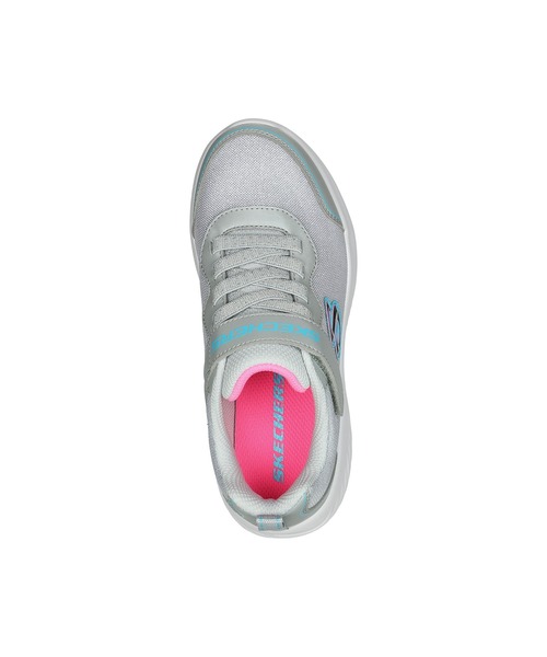 SKECHERS(スケッチャーズ)の「SKECHERS BOUNDER - GIRLY GROOVE / スケッチャーズ バウンダー - ガーリー グルーヴ(スニーカー・キッズ・ネイビー/ブラック/グレー/ライトピンク・18cm/19cm/20cm/21cm/22cm/23cm/17cm)」の9枚目の写真