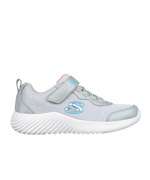 SKECHERS(スケッチャーズ)の「SKECHERS BOUNDER - GIRLY GROOVE / スケッチャーズ バウンダー - ガーリー グルーヴ(スニーカー・キッズ・ネイビー/ブラック/グレー/ライトピンク・18cm/19cm/20cm/21cm/22cm/23cm/17cm)」の10枚目の写真