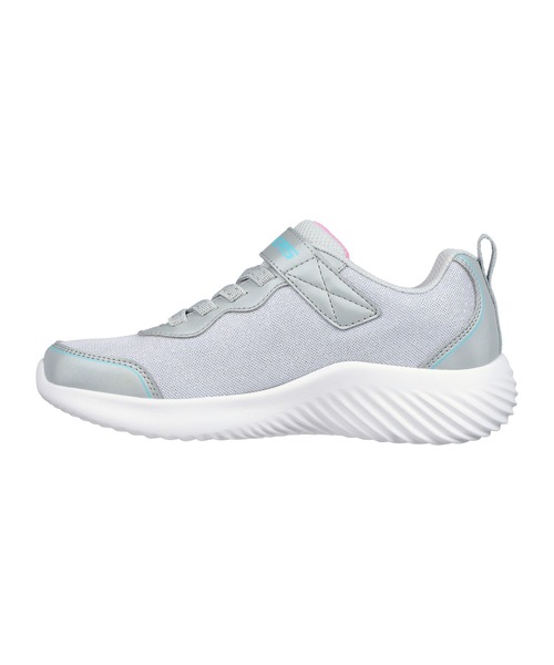 SKECHERS(スケッチャーズ)の「SKECHERS BOUNDER - GIRLY GROOVE / スケッチャーズ バウンダー - ガーリー グルーヴ(スニーカー・キッズ・ネイビー/ブラック/グレー/ライトピンク・18cm/19cm/20cm/21cm/22cm/23cm/17cm)」の11枚目の写真
