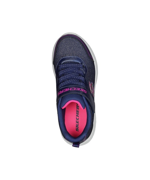 SKECHERS(スケッチャーズ)の「SKECHERS BOUNDER - GIRLY GROOVE / スケッチャーズ バウンダー - ガーリー グルーヴ(スニーカー・キッズ・ネイビー/ブラック/グレー/ライトピンク・18cm/19cm/20cm/21cm/22cm/23cm/17cm)」の13枚目の写真