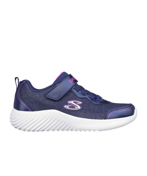 SKECHERS(スケッチャーズ)の「SKECHERS BOUNDER - GIRLY GROOVE / スケッチャーズ バウンダー - ガーリー グルーヴ(スニーカー・キッズ・ネイビー/ブラック/グレー/ライトピンク・18cm/19cm/20cm/21cm/22cm/23cm/17cm)」の14枚目の写真