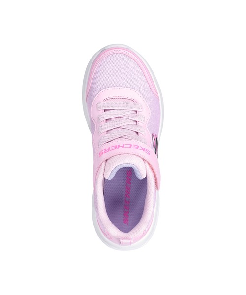 SKECHERS(スケッチャーズ)の「SKECHERS BOUNDER - GIRLY GROOVE / スケッチャーズ バウンダー - ガーリー グルーヴ(スニーカー・キッズ・ネイビー/ブラック/グレー/ライトピンク・18cm/19cm/20cm/21cm/22cm/23cm/17cm)」の17枚目の写真