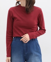 オーガニックハイネックＴシャツ