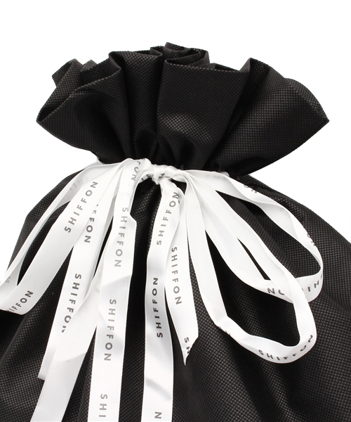 SHIFFON（シフォン）の「SHIFFON ORIGINAL ギフトキット Lサイズ（ラッピングキット・メンズ・ホワイト×ブラック・LARGE）」の5枚目の写真