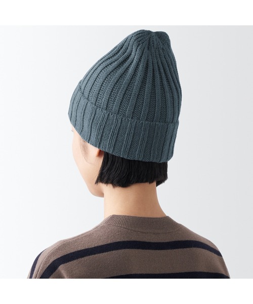 セール】チクチクをおさえた リブ編み ワッチ（ニットキャップ