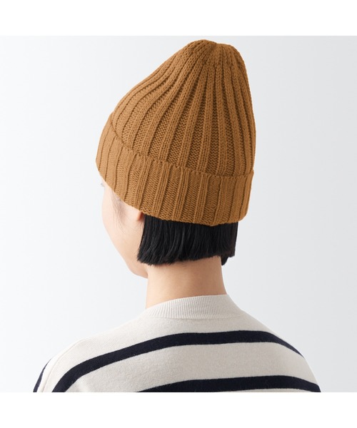 セール】チクチクをおさえた リブ編み ワッチ（ニットキャップ