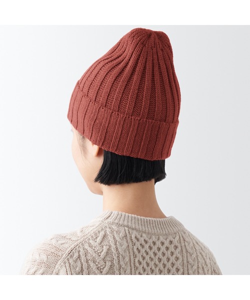 セール】チクチクをおさえた リブ編み ワッチ（ニットキャップ
