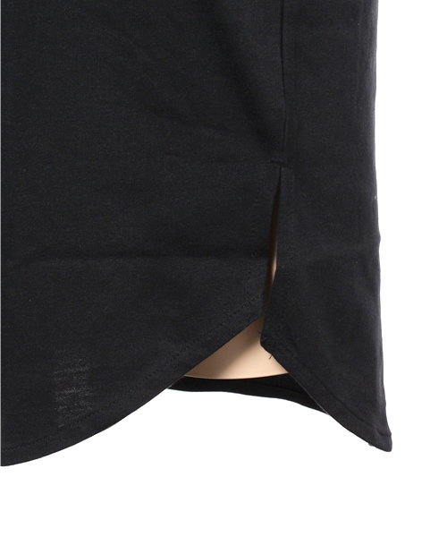 MYE-DO'（マイ・ドゥ）の「ロング タンクトップ（タンクトップ・メンズ・ブラック/ストライプ/ホワイト・LARGE/MEDIUM）」の5枚目の写真