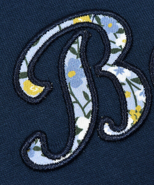 BeBe（ベベ）の「ロゴパッチ刺繍Tシャツ(80~150cm)（Tシャツ/カットソー・キッズ・パープル/ネイビー・100cm/120cm/110cm/90cm/130cm/150cm/140cm）」の10枚目の写真