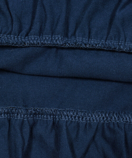 BeBe（ベベ）の「ロゴパッチ刺繍Tシャツ(80~150cm)（Tシャツ/カットソー・キッズ・パープル/ネイビー・100cm/120cm/110cm/90cm/130cm/150cm/140cm）」の13枚目の写真