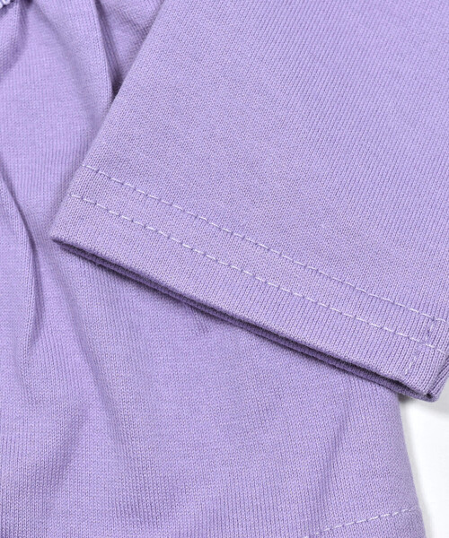BeBe（ベベ）の「ロゴパッチ刺繍Tシャツ(80~150cm)（Tシャツ/カットソー・キッズ・パープル/ネイビー・100cm/120cm/110cm/90cm/130cm/150cm/140cm）」の20枚目の写真