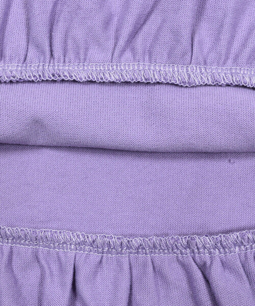 BeBe（ベベ）の「ロゴパッチ刺繍Tシャツ(80~150cm)（Tシャツ/カットソー・キッズ・パープル/ネイビー・100cm/120cm/110cm/90cm/130cm/150cm/140cm）」の21枚目の写真