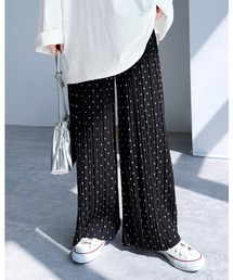 reca(レカ)の迷わず着れる!大人のセミワイドプリーツパンツ(その他パンツ)