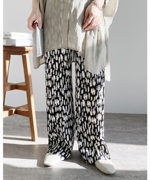 reca | 迷わず着れる！大人のセミワイドプリーツパンツ(その他パンツ)