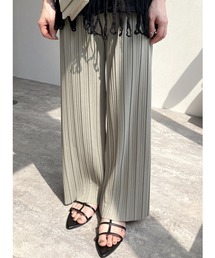 reca | 迷わず着れる！大人のセミワイドプリーツパンツ(その他パンツ)