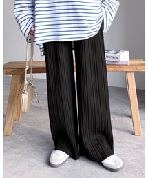 reca（レカ）の「【シリーズ累計販売178,150枚突破！】迷わず着れる！大人のセミワイドプリーツパンツ（その他パンツ）」