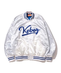 KEBOZ | SATIN VARSITY JACKET(スタジャン)