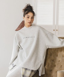 NUMERALS | 【Girls in NUMERALS】バックジップモックネック(スウェット)