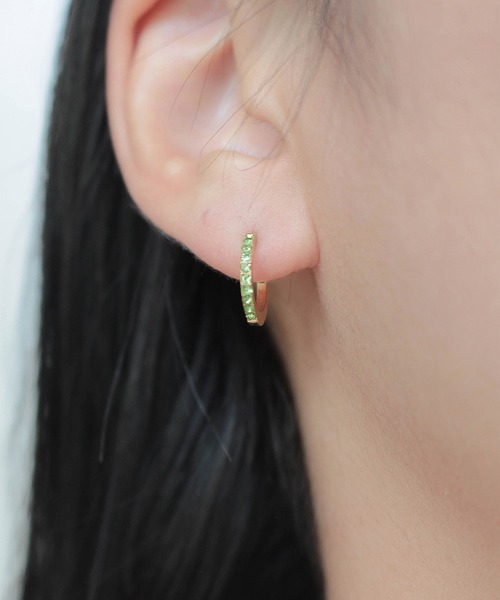 ebine(エビネ)の「金属アレルギー対応 Birthstone Hoop Pierce /サージカルステンレス(ピアス(両耳用)・レディース・その他3/その他7/その他2/その他4/その他12/その他11/その他10/その他5/その他9/その他8/その他6/その他1・FREE)」の8枚目の写真