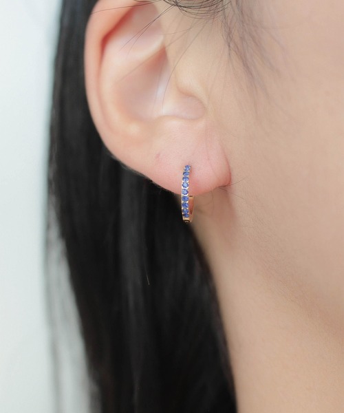 ebine(エビネ)の「金属アレルギー対応 Birthstone Hoop Pierce /サージカルステンレス(ピアス(両耳用)・レディース・その他3/その他7/その他2/その他4/その他12/その他11/その他10/その他5/その他9/その他8/その他6/その他1・FREE)」の9枚目の写真