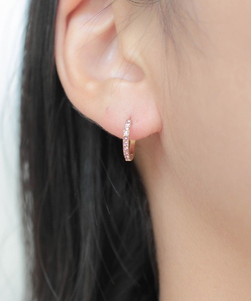 ebine(エビネ)の「金属アレルギー対応 Birthstone Hoop Pierce /サージカルステンレス(ピアス(両耳用)・レディース・その他3/その他7/その他2/その他4/その他12/その他11/その他10/その他5/その他9/その他8/その他6/その他1・FREE)」の10枚目の写真