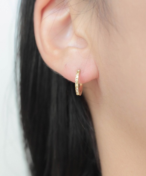 ebine(エビネ)の「金属アレルギー対応 Birthstone Hoop Pierce /サージカルステンレス(ピアス(両耳用)・レディース・その他3/その他7/その他2/その他4/その他12/その他11/その他10/その他5/その他9/その他8/その他6/その他1・FREE)」の11枚目の写真