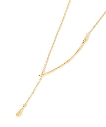 GLOBAL WORK | ステン変形バーY字ネックレス/976569(ネックレス)