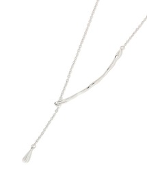 GLOBAL WORK | ステン変形バーY字ネックレス/976569(ネックレス)