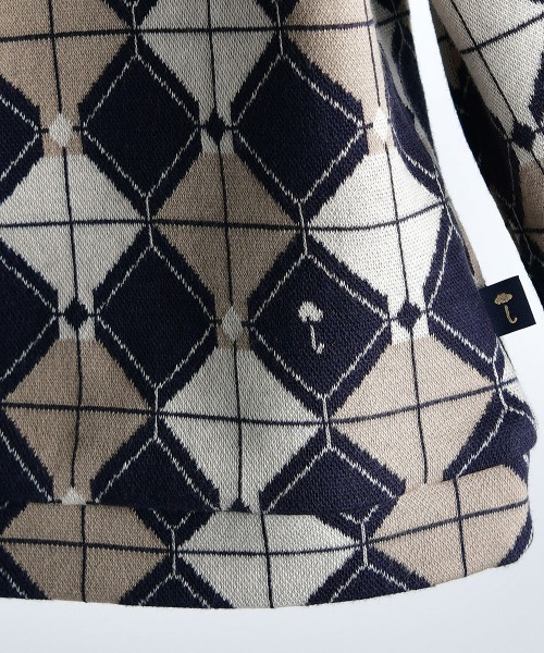 moimoln（モイモルン）の「【セットアップ】アーガイル柄ジャガード
