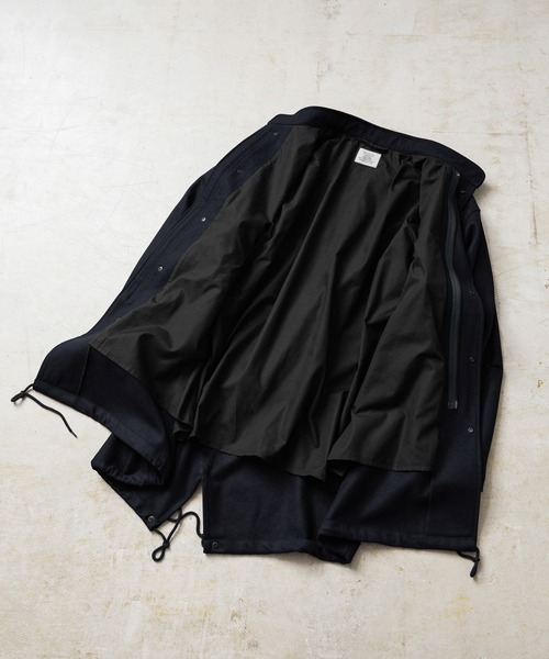 WAIPER.inc(ワイパーインク)の「米軍 M-65 FISHTAIL PARKA(フィッシュテールパーカー)タイプ メルトンコート WAIPER.inc【WP110】(ミリタリージャケット・メンズ・ネイビー・L/XL/S/M)」の12枚目の写真