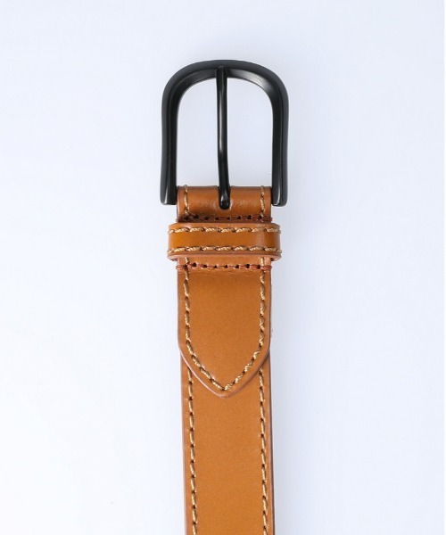 Right-on（ライトオン）の「35mmハトメベルト（ベルト・メンズ・ライトブラウン/ブラック/ブラウン・フリー）」の5枚目の写真