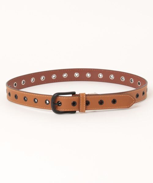 Right-on（ライトオン）の「35mmハトメベルト（ベルト・メンズ・ライトブラウン/ブラック/ブラウン・フリー）」の10枚目の写真