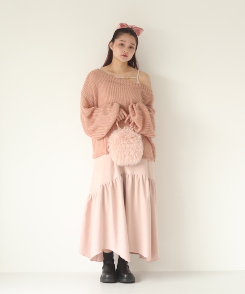 mugust ニット muguet（ミュゲ）の「ローゲージニット（ニット/セーター）」 - WEAR