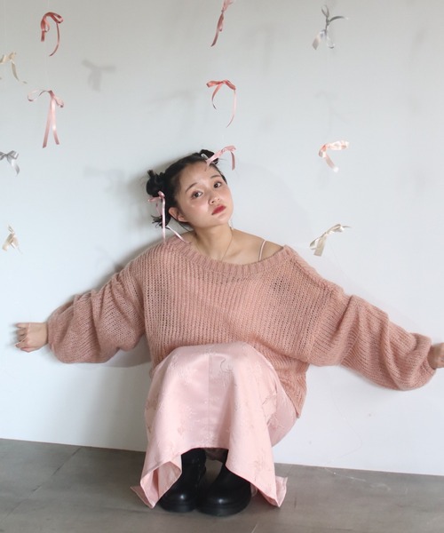 muguet（ミュゲ）の「ローゲージニット（ニット/セーター）」 - WEAR