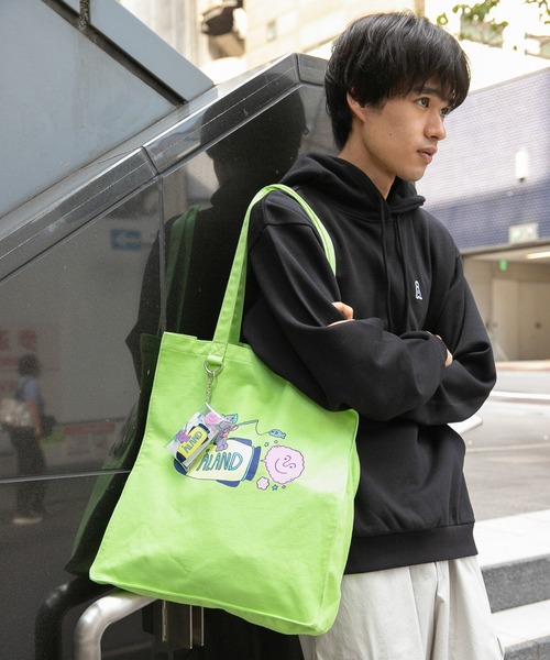 ALAND（エーランド）の「REDFISH（レッドフィッシュ）×ALAND／グラフィックトート（トートバッグ・レディース・ホワイト/グリーン/ピンク・FREE）」の17枚目の写真