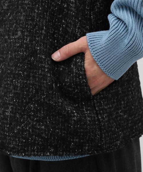 EDIFICE LA BOUCLE（エディフィスラブークル）の「【LA BOUCLE / ラブ―クル】リングツイード ベスト（その他アウター・メンズ・ブラック・FREE）」の15枚目の写真
