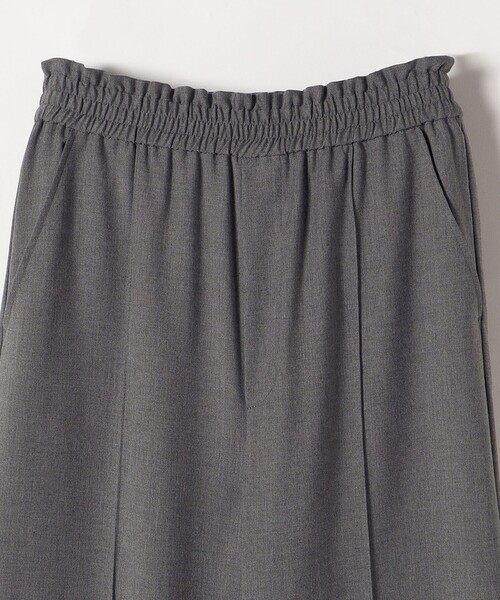 SHIPS any（シップス エニィ）の「SHIPS any:〈手洗い可能〉ストレッチ イージー ピンタック ワイド パンツ（その他パンツ・レディース・グレー/ブラック/ナチュラル・36/40/38）」の12枚目の写真