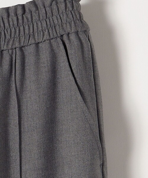 SHIPS any（シップス エニィ）の「SHIPS any:〈手洗い可能〉ストレッチ イージー ピンタック ワイド パンツ（その他パンツ・レディース・グレー/ブラック/ナチュラル・36/40/38）」の13枚目の写真