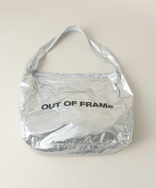 FRAMeWORK（フレームワーク）の「【OUT OF FRAMe】SMILE ECO BAG（エコバッグ/サブバッグ・レディース・ブラック/シルバー/イエロー・FREE）」の8枚目の写真