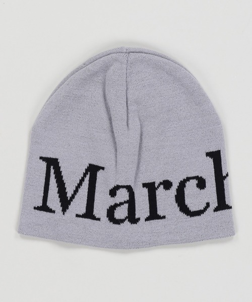 SPINNS（スピンズ）の「MARCHロゴ シングルビーニー（ニットキャップ/ビーニー・レディース・ブラック/グレー/カーキ/ワイン/ホワイト・ONESIZE）」の3枚目の写真