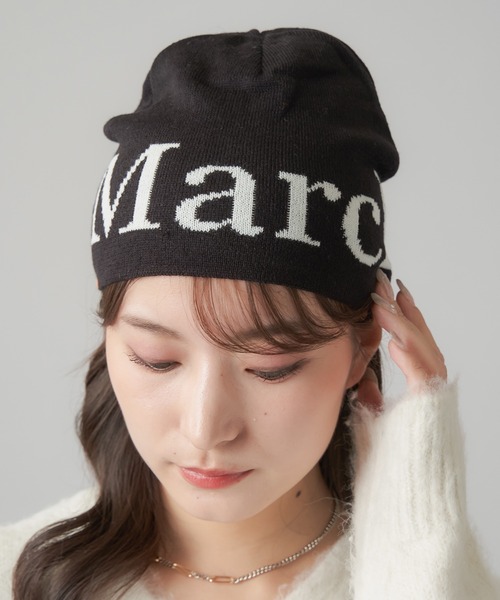 SPINNS（スピンズ）の「MARCHロゴ シングルビーニー（ニットキャップ/ビーニー・レディース・ブラック/グレー/カーキ/ワイン/ホワイト・ONESIZE）」の20枚目の写真